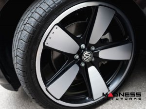 Volkswagen ID. BUZZ Custom Wheels - Kahn Design - Fukhs - Forged Alloy Wheels - 22" - Satin Black/ Diamond Cut